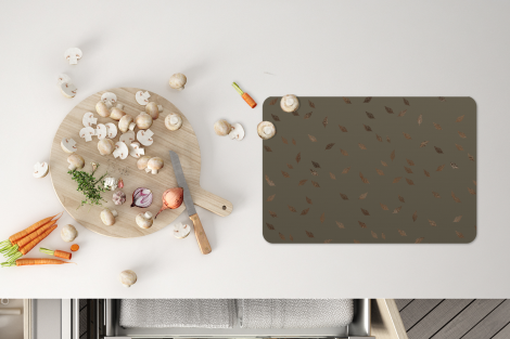 Premium placemats (6 stuks) - Patronen - Luxe - Groen - Bladeren - 45x30 cm-4