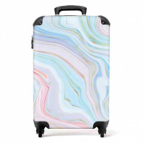 Koffer - Marmer - Pastel - Patronen - Abstract - Marmerlook