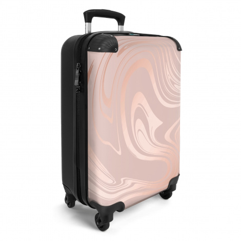 Koffer - Marmer - Roségoud - Luxe - Marmerlook-2
