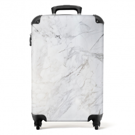 Koffer - Marmer - Design - Vormen - Grijs - Marmerlook