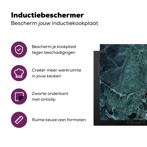 Inductiebeschermer - Marmer - Steen - Textuur - Marmerlook - Design-3