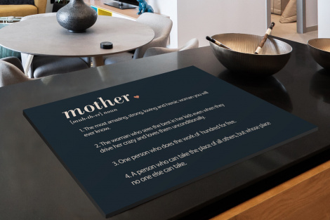 Inductiebeschermer - Mama definitie - Mother - Quotes - Spreuken-2