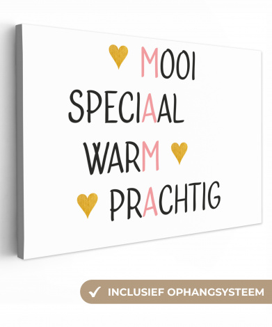 Canvas - Spreuken - Mama - Quotes