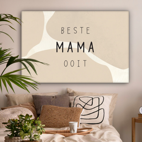 Canvas - Quotes - Beste mama ooit - Mama - Spreuken-2