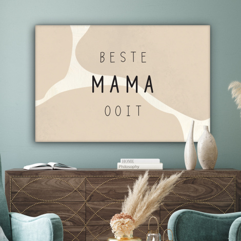 Canvas - Quotes - Beste mama ooit - Mama - Spreuken-3