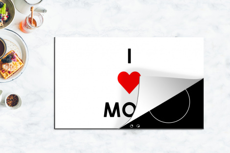 Inductiebeschermer - Spreuken - Quotes I Love Mom - Moederdag - Mama - Mama cadeau-4