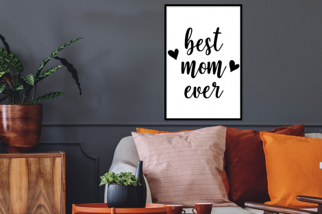 Poster met lijst - Quotes - Moederdag - Cadeau - Staand-2