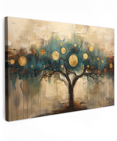 Canvas schilderij Maan