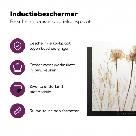 Inductiebeschermer - Droogbloemen - Natuur - Botanisch-3
