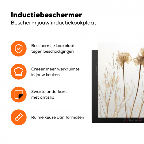 Inductiebeschermer - Droogbloemen - Natuur - Botanisch-3