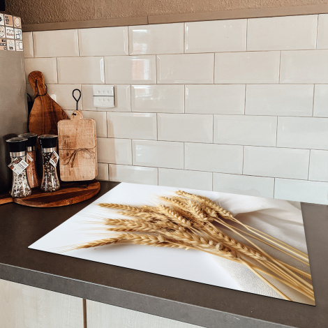 Inductiebeschermer - Graan - Geel - Wit - Natuur - Stilleven-5