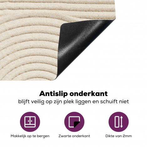 Inductiebeschermer - Patroon - Abstract - Wit-4