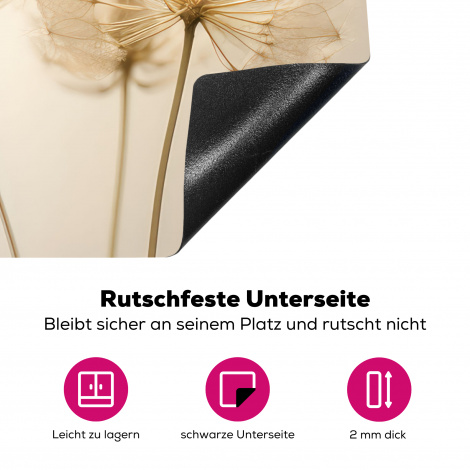 Herdabdeckplatte - Sonnenlicht - Löwenzahn - Botanisch - Blumen-4