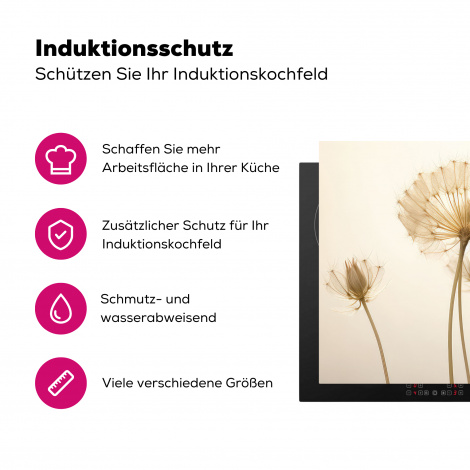 Herdabdeckplatte - Sonnenlicht - Löwenzahn - Botanisch - Blumen-3