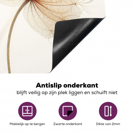 Inductiebeschermer - Zonlicht - Paardenbloemen - Natuur - Botanisch-4