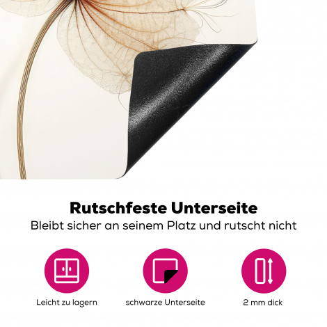 Herdabdeckplatte - Sonnenlicht - Löwenzahn - Natur - Botanisch-4