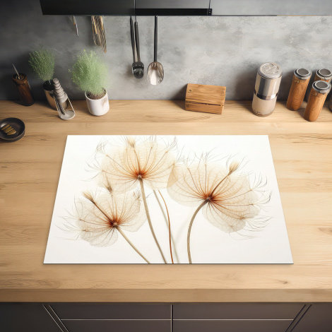 Inductiebeschermer - Zonlicht - Paardenbloemen - Natuur - Botanisch-2