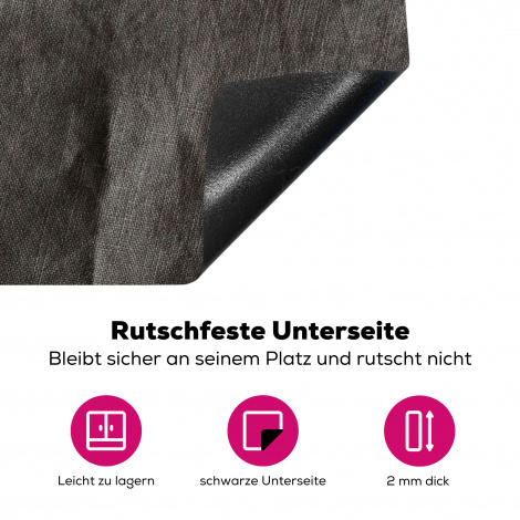 Herdabdeckplatte - Pampasgras - Flieder - Schwarz - Beige-4