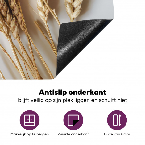 Inductiebeschermer - Graan - Geel - Wit - Stilleven-4