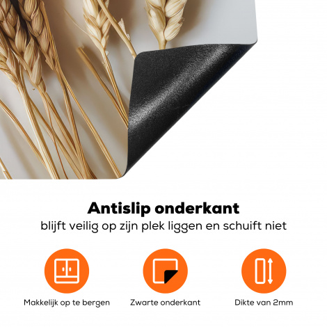 Inductiebeschermer - Graan - Geel - Wit - Stilleven-4