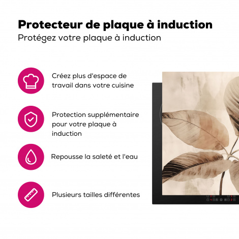 Protège-plaque à induction - Plante séchée - Nature - Marron - Plantes-3