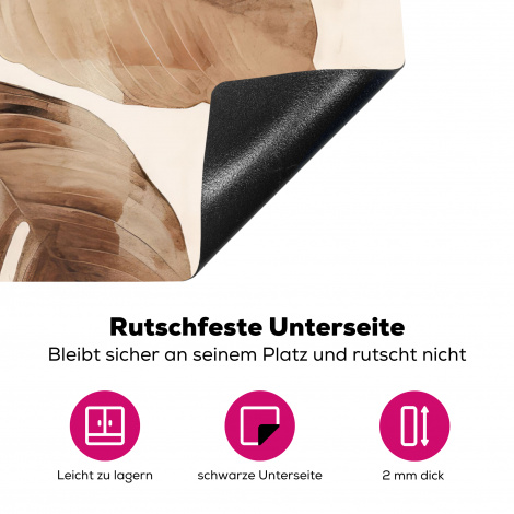 Herdabdeckplatte - Getrocknete Pflanze - Natur - Braun - Pflanzen-4