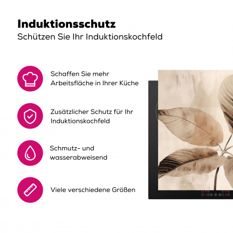 Herdabdeckplatte - Getrocknete Pflanze - Natur - Braun - Pflanzen-3