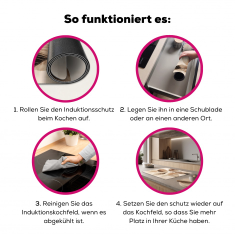 Herdabdeckplatte - Getrocknete Pflanze - Natur - Braun - Pflanzen-7