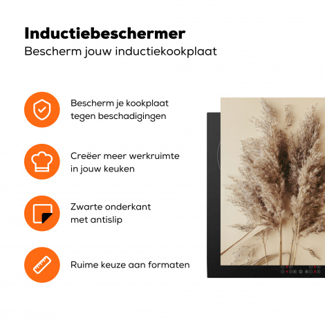 Inductiebeschermer - Graan - Pastel - Natuur-3