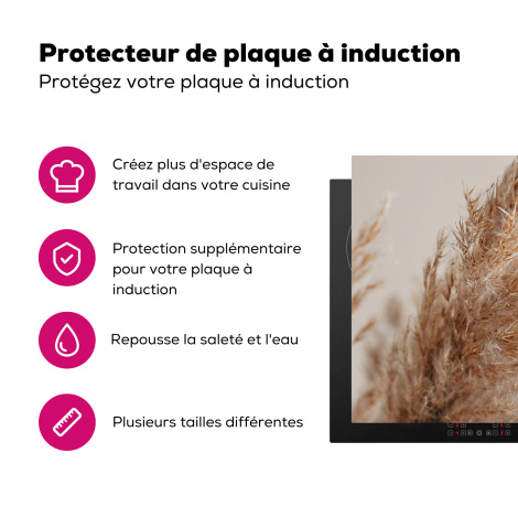 Protège-plaque à induction - Herbe - Plantes - Nature - Herbe de la pampa-3
