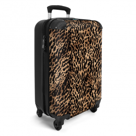 Koffer - Panterprint - Bruin - Design - Dierenprint-2