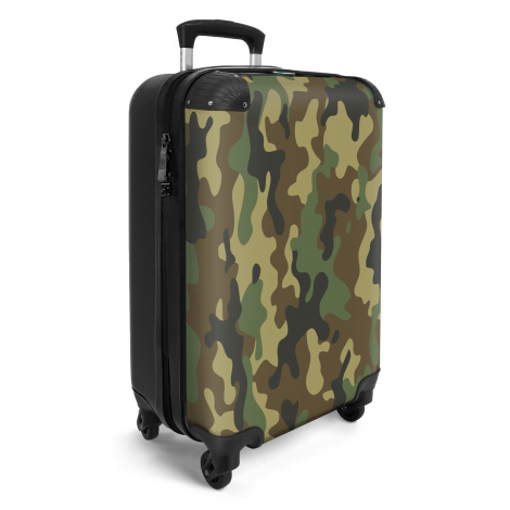 Koffer - Camouflage - Groen - Design - Camo-2