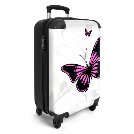 Koffer - Magenta monarch-2