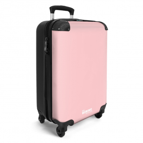 Koffer - Roze - Effen - Pastel-2