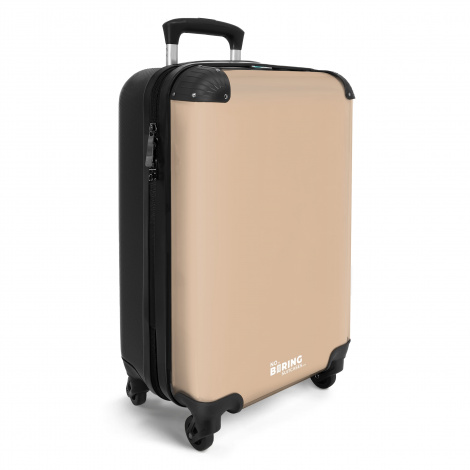 Koffer - Beige - Effen-2