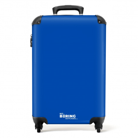 Koffer - Blauw - Effen