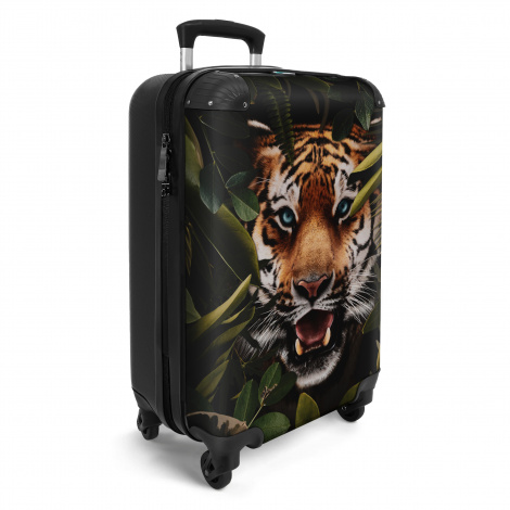 Koffer - Tijger - Bladeren - Wilde dieren - Jungle - Natuur-2