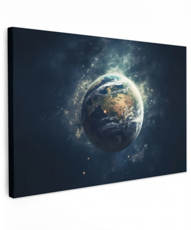 Leinwandbild - Weltraum - Erde - Sterne - Universum