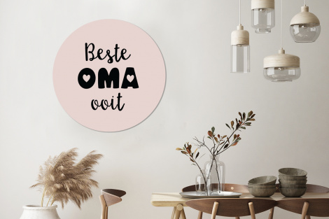 Muurcirkel - Quotes - Oma - Beste oma ooit - Spreuken-3