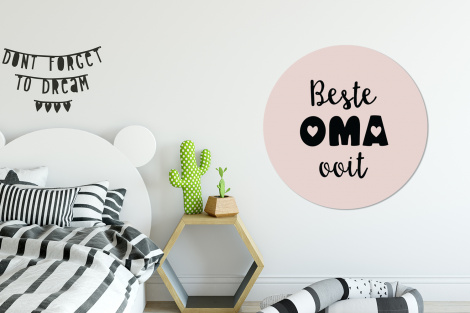 Muurcirkel - Quotes - Oma - Beste oma ooit - Spreuken-2