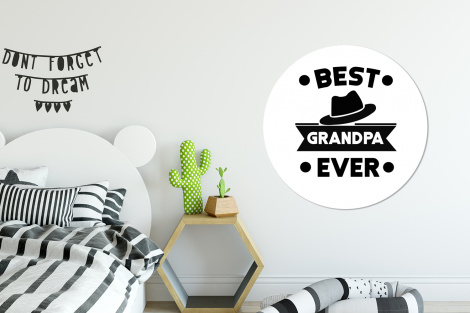 Muurcirkel - Opa - Quotes - Best grandpa ever - Spreuken-2