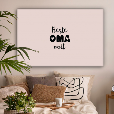 Canvas - Quotes - Oma - Beste oma ooit - Spreuken-2