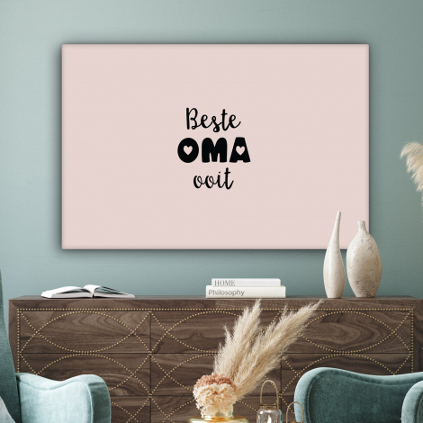 Canvas - Quotes - Oma - Beste oma ooit - Spreuken-3