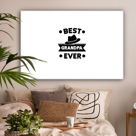 Canvas - Opa - Quotes - Best grandpa ever - Spreuken-2
