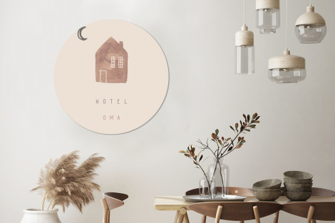Muurcirkel - Spreuken - Hotel oma - Oma - Quotes-3