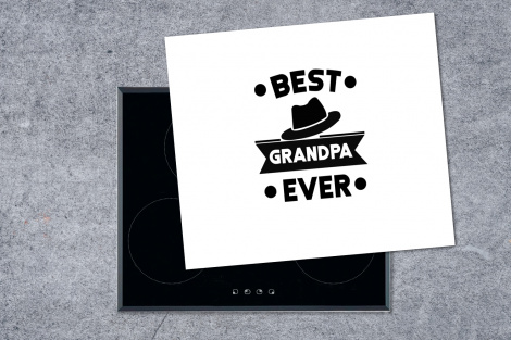 Inductiebeschermer - Opa - Quotes - Best grandpa ever - Spreuken