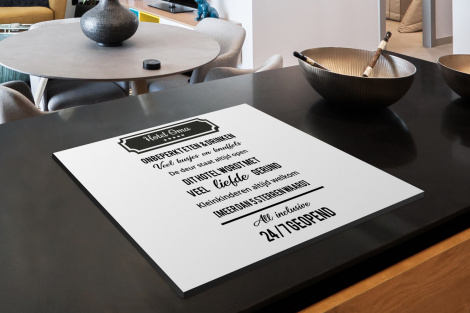 Inductiebeschermer - Hotel oma - Spreuken - Oma - Quotes-2