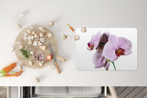 Premium placemats (6 stuks) - Roze orchideebloem - 45x30 cm-thumbnail-4
