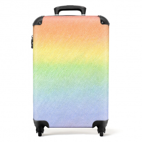 Kinderkoffer - Regenboog van krijt