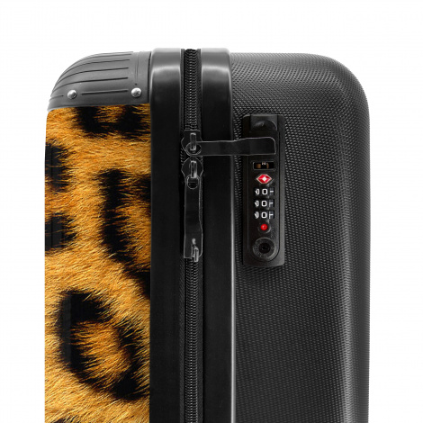 Koffer - Dierenprint - Panter - Bruin - Vrouwen-3
